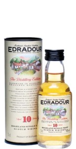 Whisky Edradour 10 yo mini 0,05L / 40%