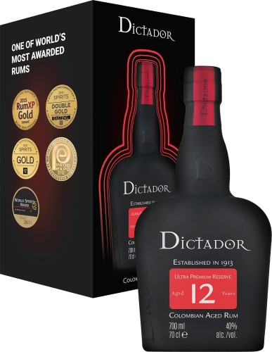 RUM DICTADOR 12 YO KARTONIK