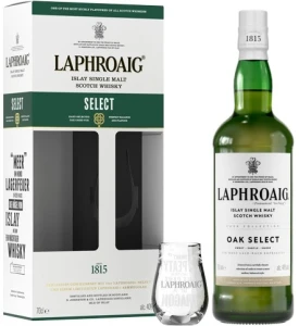 Whisky Laphroaig Oak Select + szklanka 0,7L / 40%
