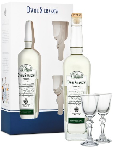 Wódka Dwór Sieraków Pieprzowa z kieliszkami 0,7L 40_.jpg