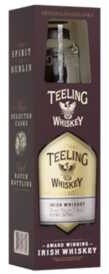 Whiskey Teeling Small Batch Rum Cask ze szklanką 0,7L / 46%