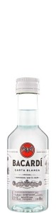 Bacardi Carta Blanca mini 0,05L / 37,5%