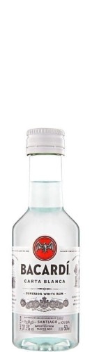 Bacardi Carta Blanca mini 0,05L