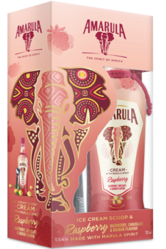 Amarula Raspberry & Chocolate + gałkownica do lodów