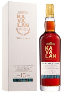 Whisky Kavalan 15 yo Four Cask Matured 2025 0,7L / 43%