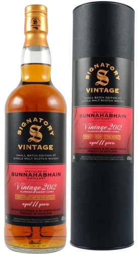Signatory Bunnahabhain 2012 11 yo