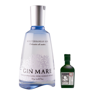Gin Mare Mediterranean 0,7L / 42,7% + miniaturka rumu Botucal Reserva Exclusiva Rum 0,05L / 40%