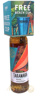 Rum Takamaka Dark Spiced z kubkiem 0,7L / 38%