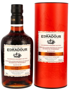 Whisky Edradour 12 yo Sherry Cask Batch #7 0,7L / 59%