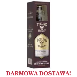 Whiskey Teeling Small Batch Rum Cask ze szklanką 0,7L / 46%