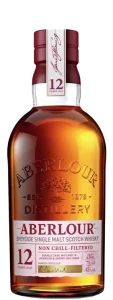 Whisky Aberlour 12 yo Non chill-filtered bez tuby 0,7L / 48%