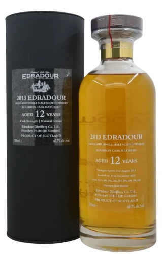 Edradour 2013 12 yo Bourbon Cask Strength