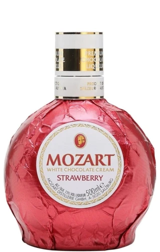 Mozart White Chocolate Strawberry