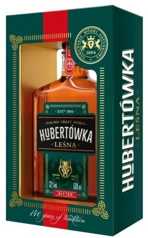 Hubertówka Leśna Bitter w ramce 0,5L