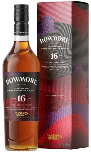 Bowmore 16 yo Ruby Port Cask Finish