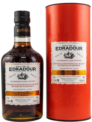 Edradour 22 yo 1999 Olorso Cask Finish
