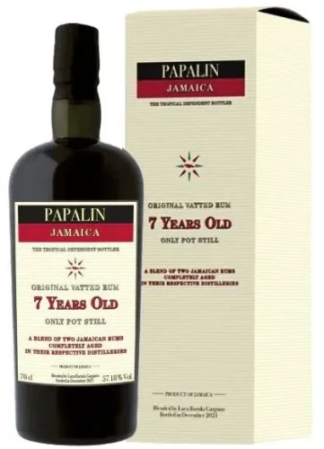 Papalin Jamaica 7 yo Navy proof