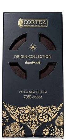 Cortez Czekolada Papua Nowa Gwinea z kwiatem soli morskiej 85g
