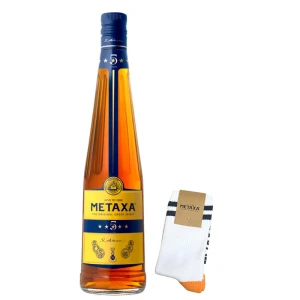 Metaxa 5* 0,7L / 38% + Skarpetki Gratis