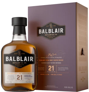 Whisky Balblair 21 yo 0,7L / 46%
