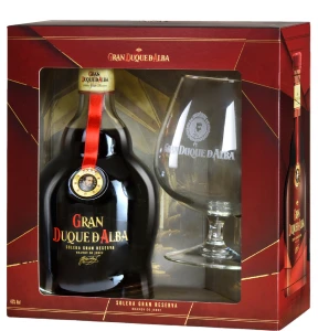 Brandy de Jerez Gran Duque d'Alba + kieliszek 0,7L / 40%