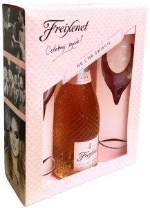 Wino Musujące Freixenet Italian Rose + 2 kieliszki 0,75L / 11%