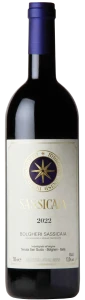 Wino Sassicaia 2022 0,75L / 13,5%