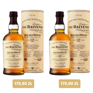 2X WHISKY BALVENIE 12 YO DOUBLEWOOD 0,7L / 40%
