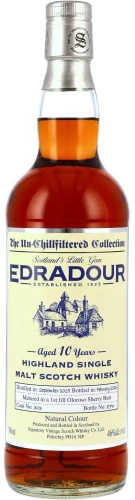 Signatory Edradour 10 yo 2015 Un-Chillfiltered #303