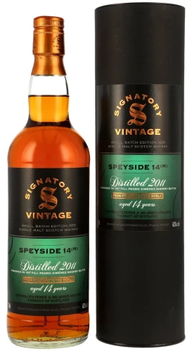 Signatory Speyside (M) 2011 14 yo Small batch #20