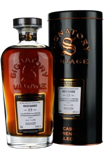 Whisky Signatory Knockando 2010 15 yo Cask Strength 0,7L / 54,4%