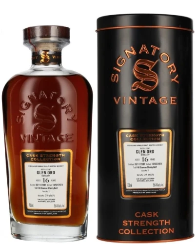 Signatory Glen Ord 2009 16 yo Cask Strength