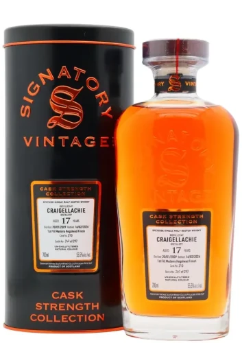 Signatory Craigellachie 2009 17 yo Cask Strength