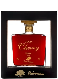 Likier Dębowa Polska Cherry Wiśnia karafka w etui 0,7L / 30%
