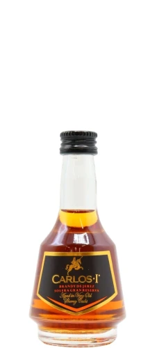 Brandy de Jerez Carlos I mini 0,05L