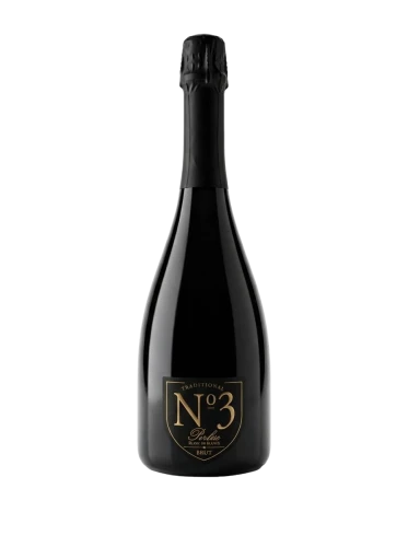 Wino Musujące No.3 Brut Blanc de Blanc Winnice Czajkowski