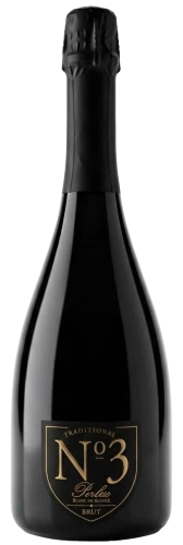 Wino Musujące No 3 Brut Blanc de Blanc Winnice Czajkowski