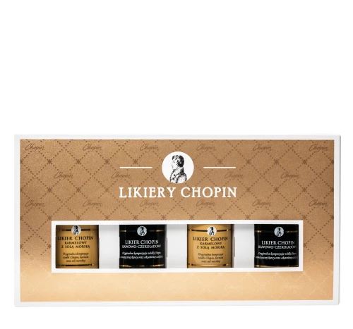 Likier Chopin zestaw miniaturek 4x0,05l