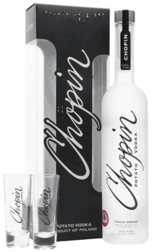 Wódka Chopin Potato +2 kieliszki 0,7L