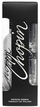 Wódka Chopin Potato + 2 kieliszki