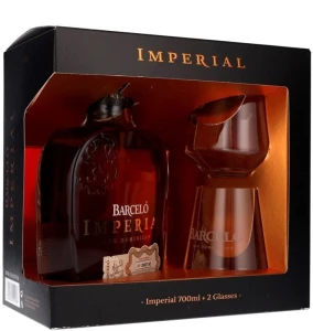 Rum Barcelo Imperial ze szklankami 0,7L / 38%