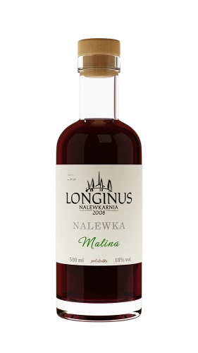 Nalewka Longinus Malinowa 0,5L 18%