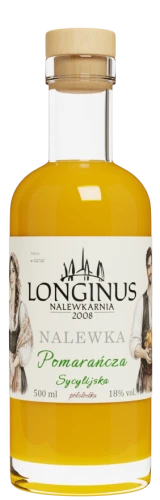 Nalewka Longinus Pomarańcz Sycylijska 0,5L