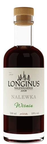 Nalewka Longinus Wiśnia 0,5L 18%