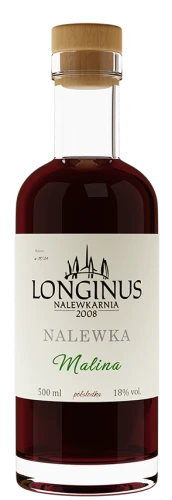 Nalewka Longinus Malinowa 0,5L 18%