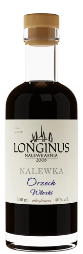 Nalewka Longinus z Orzech Włoski 0,5L