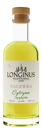 Nalewka Longinus Cytryna Sycylijska 0,5L 18%