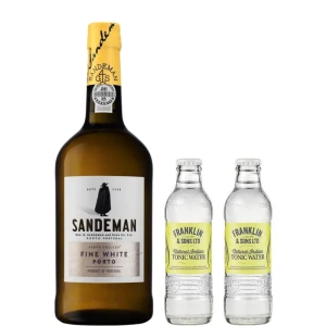 Porto Sandeman white 0,75L / 19,5% + dwa toniki GRATIS