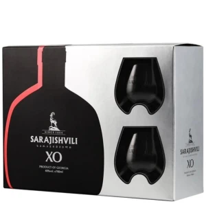 Brandy Sarajishvili XO + 2 szklanki 0,7L / 40% 