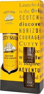 Whisky Cutty Sark ze szklankami 0,7L / 40%